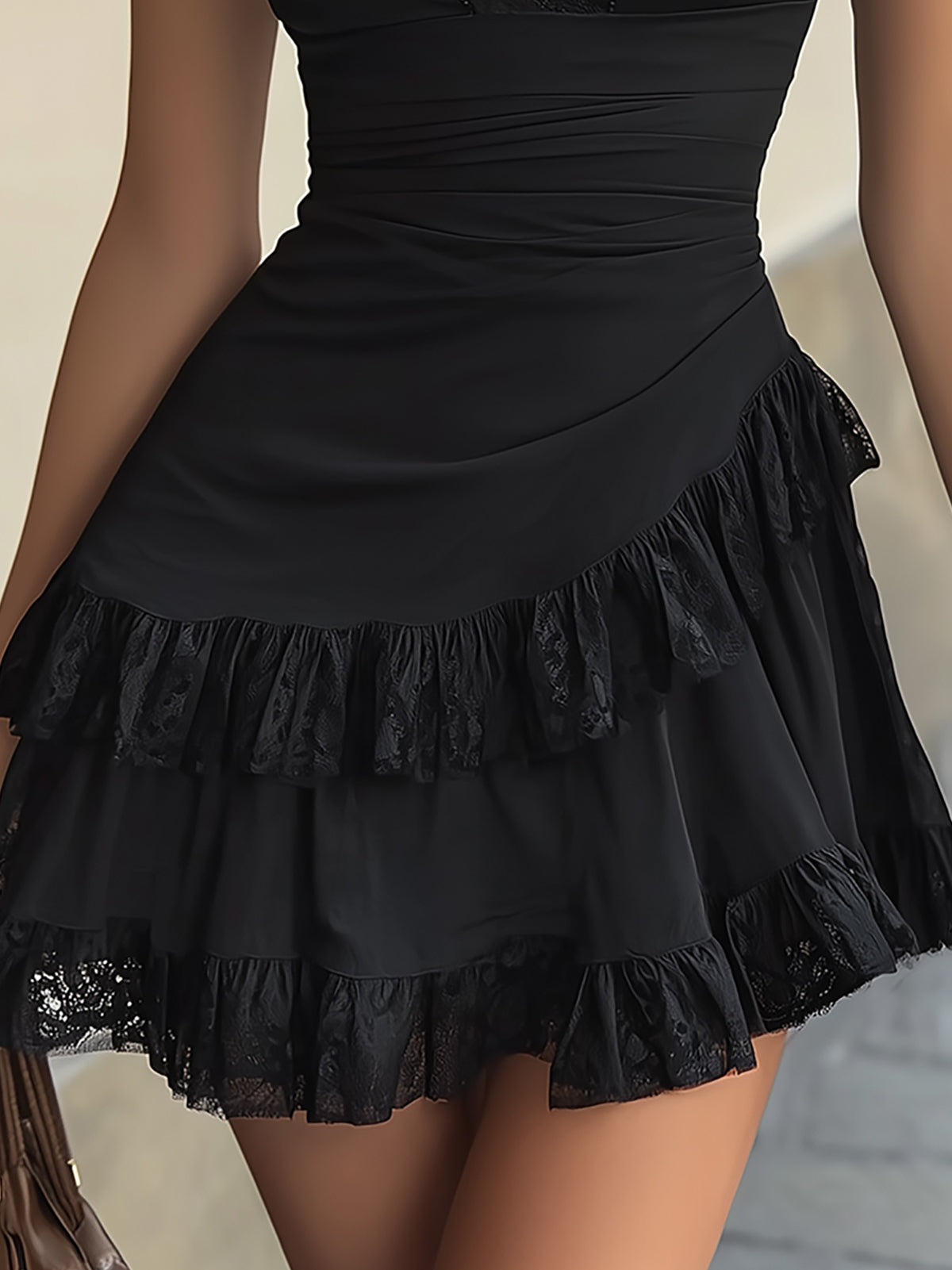 Estelle | Robe Mini en Dentelle