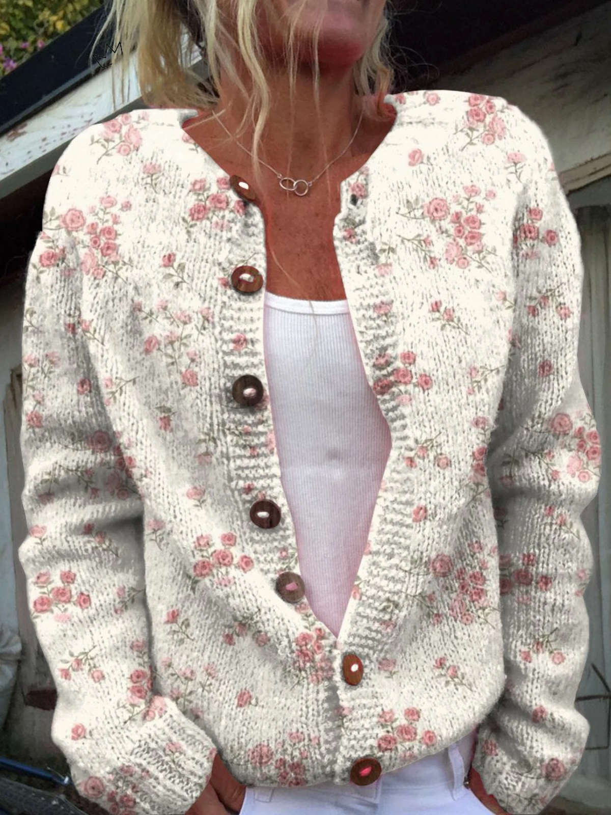 Evanthea™ | Cardigan Fleuri Vintage