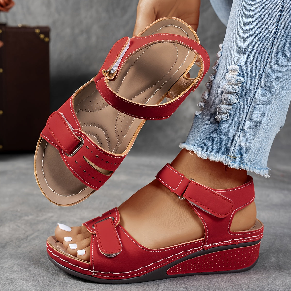 AliceLeon™ | Sandales Orthopédiques Confort Ella