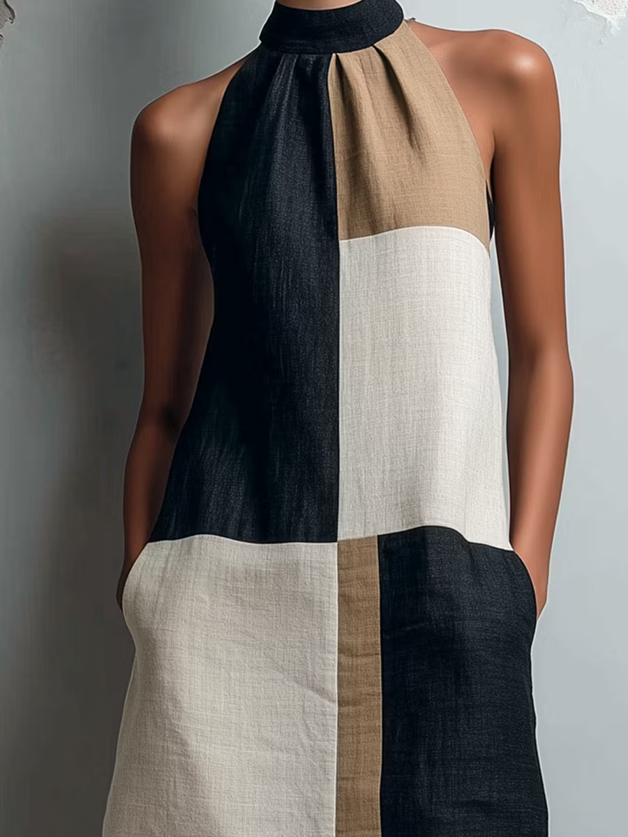 Sabrina | Robe Mini Colorblock