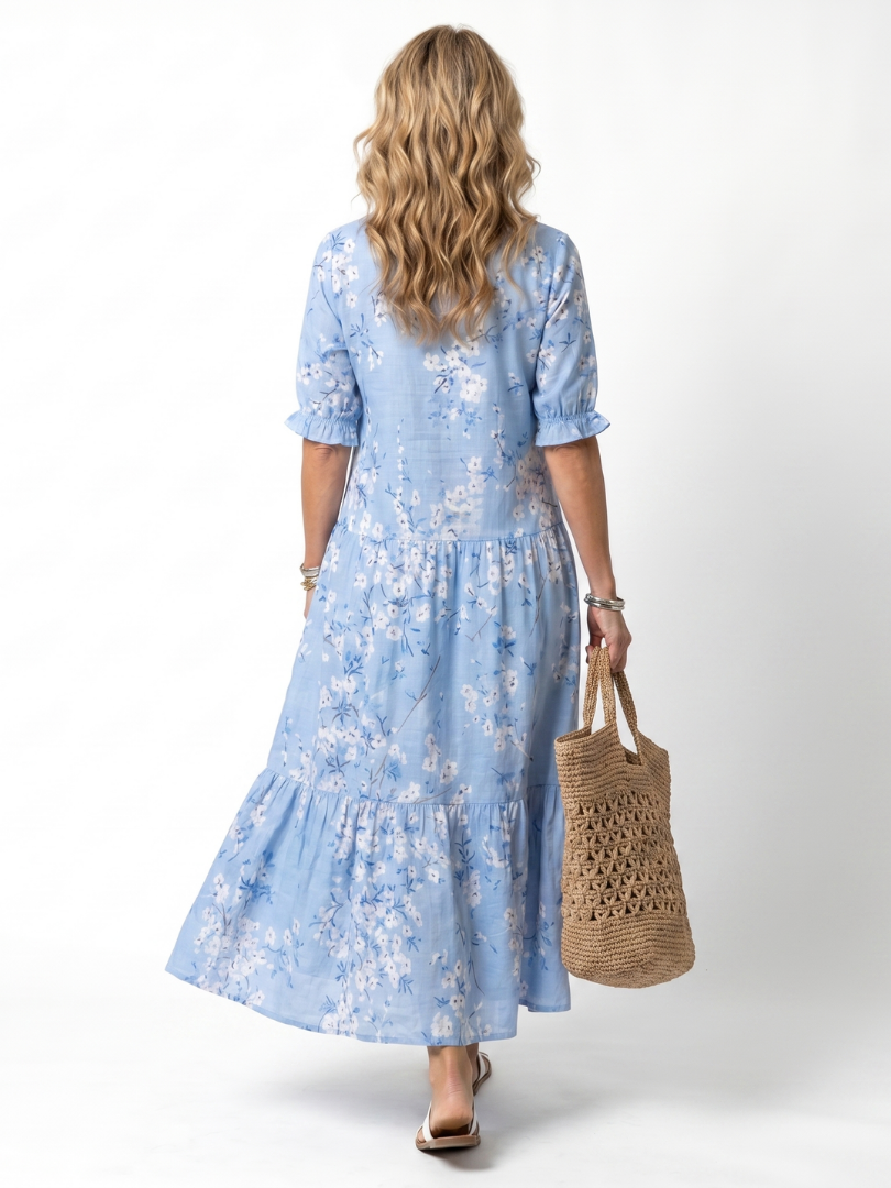 Alora | Robe midi florale
