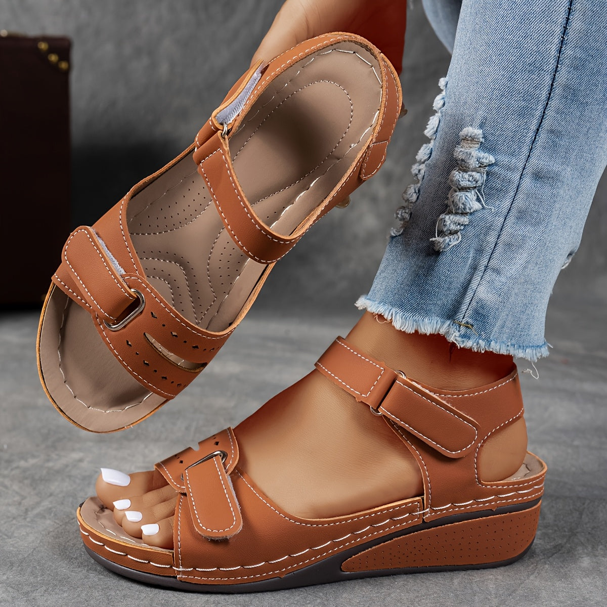 AliceLeon™ | Sandales Orthopédiques Confort Ella