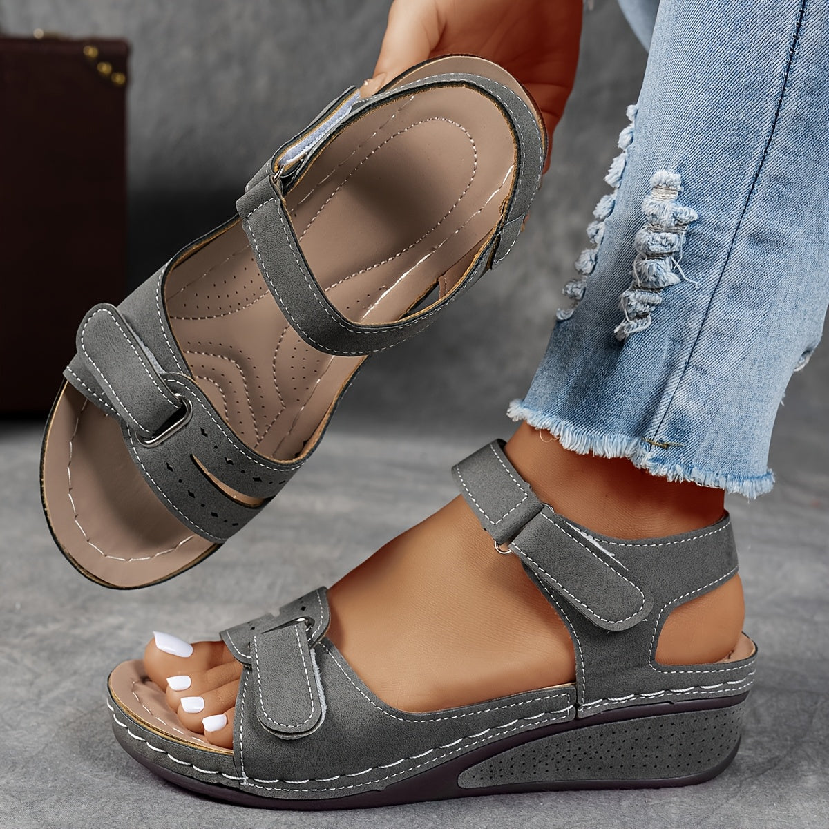 AliceLeon™ | Sandales Orthopédiques Confort Ella