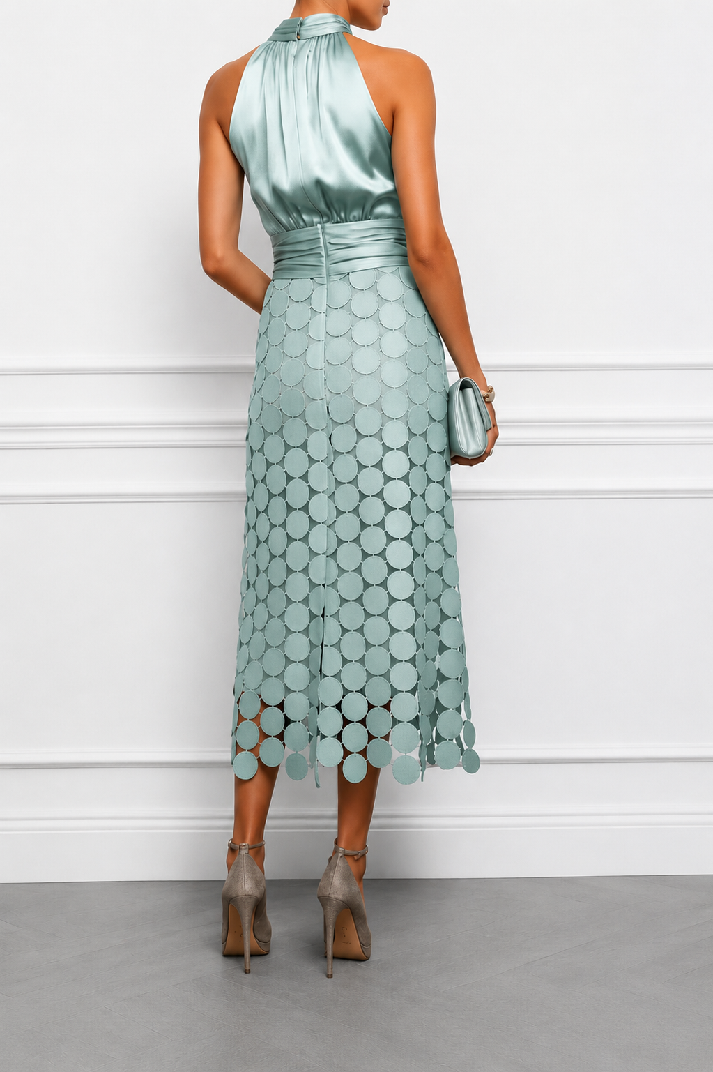 Celine | Robe Midi Élégante