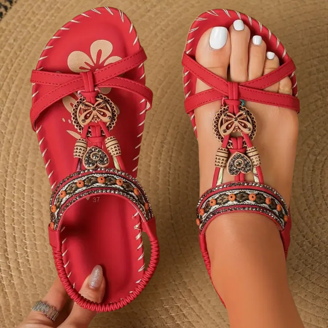 Hannah | Sandales Bohémiennes Confort