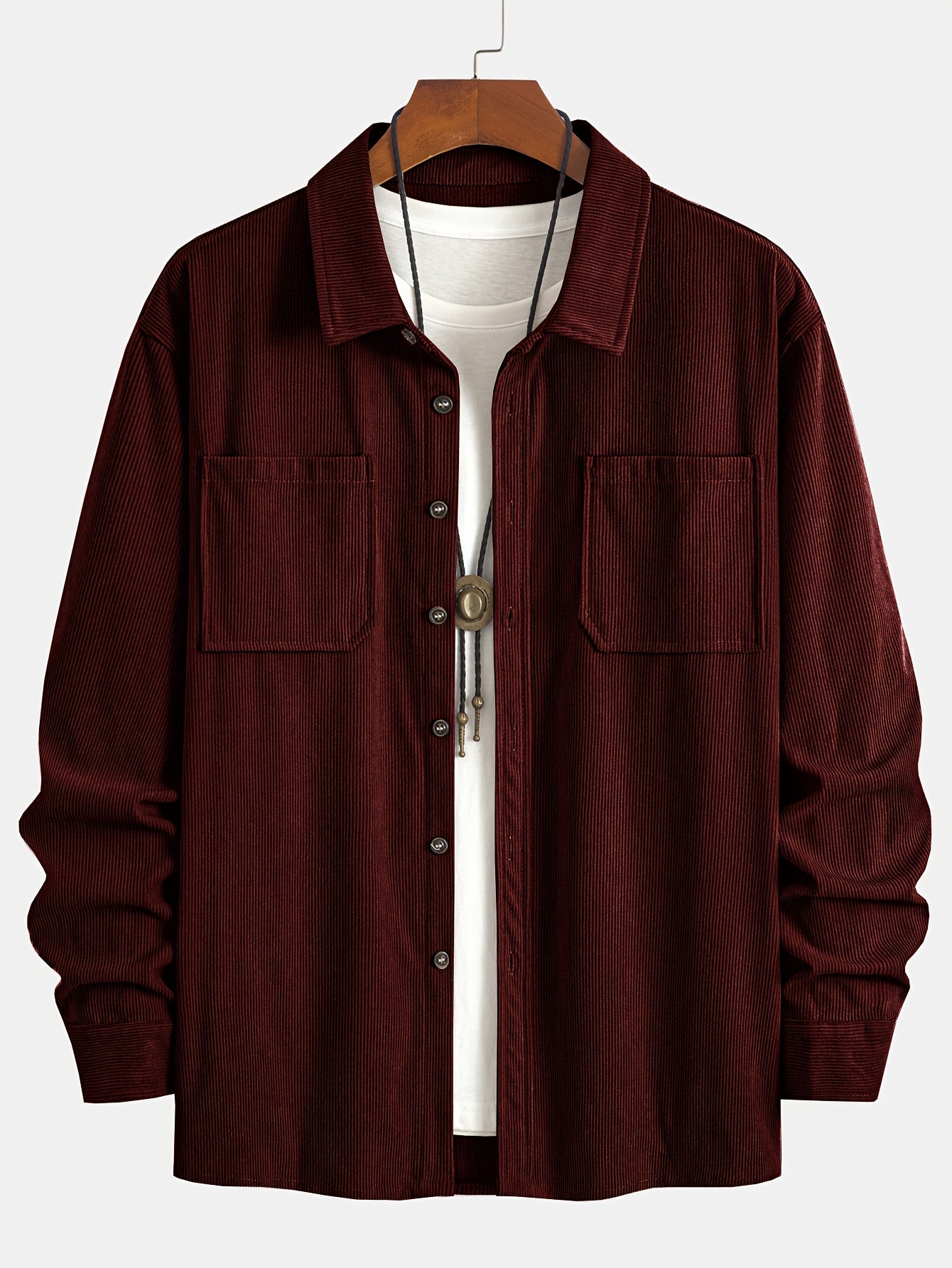 Bryce | Chemise d'extérieur texturée côtelée