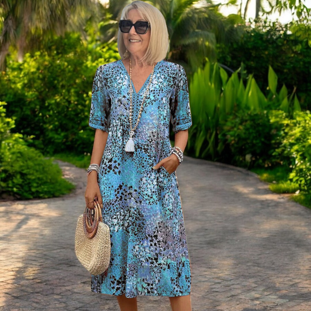 AliceLeon™ | Robe Printanière Rayonnante