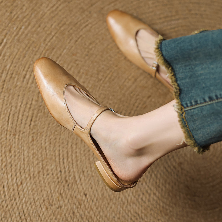 Marvyn Mules en Cuir Authentique