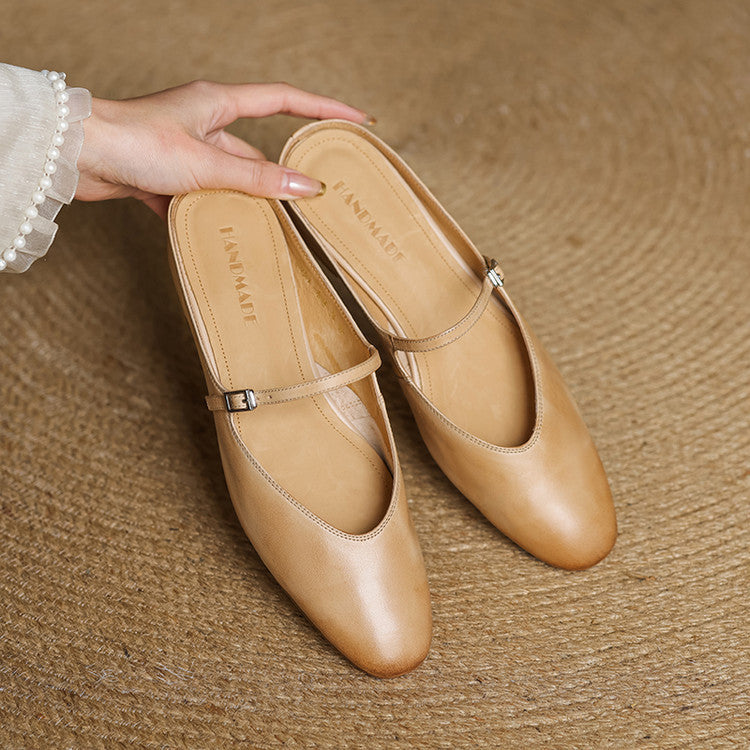 Marvyn Mules en Cuir Authentique