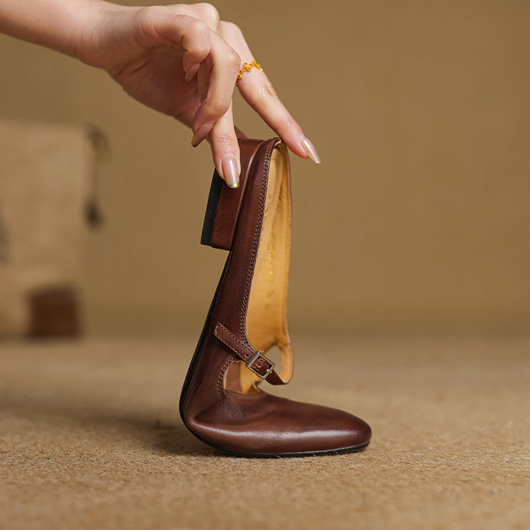 Marvyn Mules en Cuir Authentique