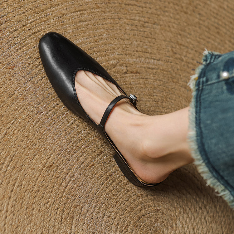 Marvyn Mules en Cuir Authentique