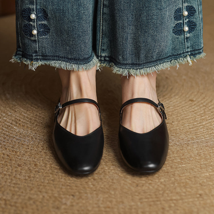 Marvyn Mules en Cuir Authentique