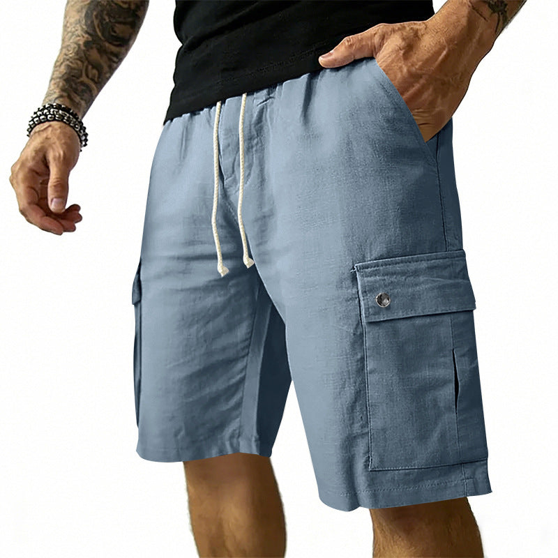 AliceLeon™ | Pantalon cargo court léger pour homme