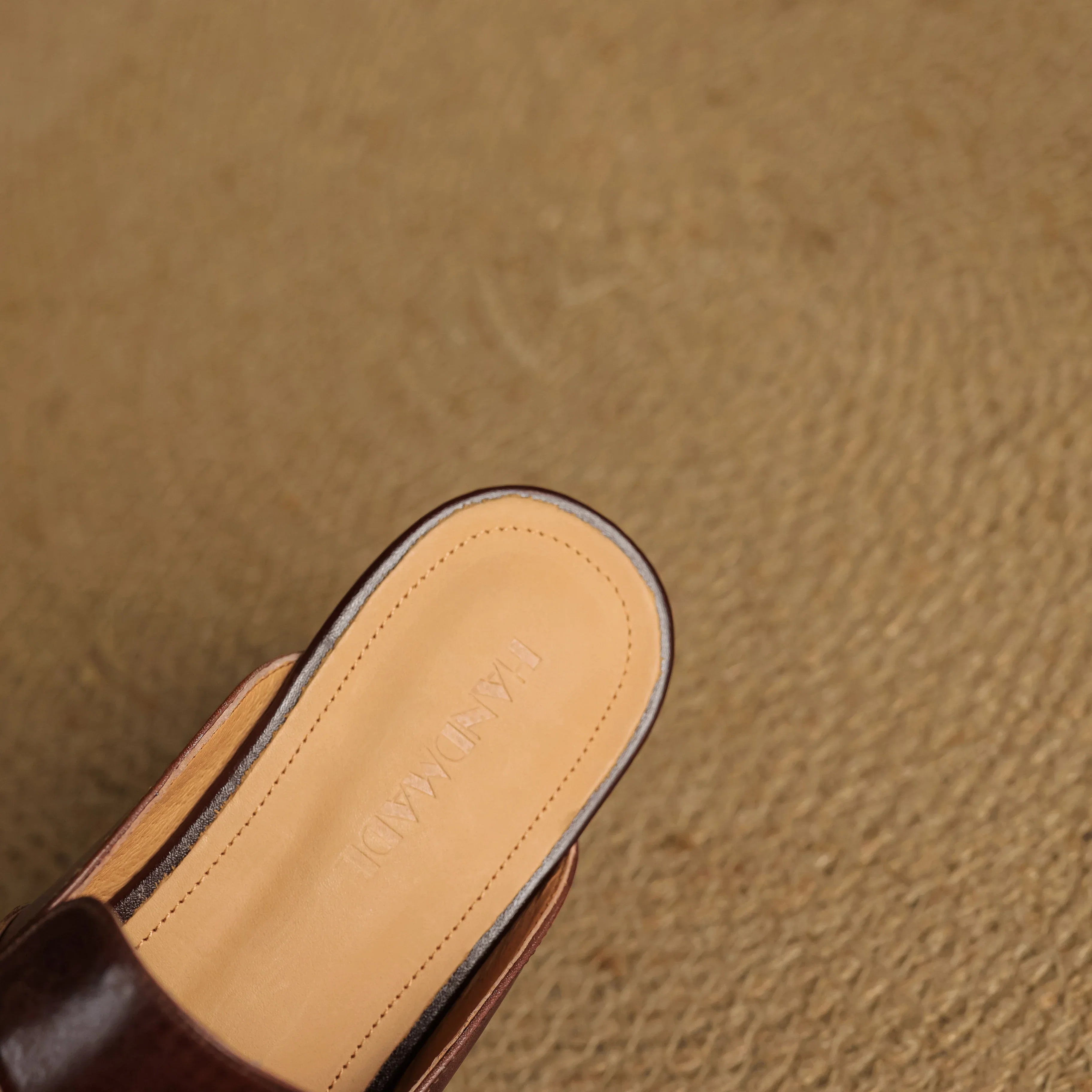Carla Mules en Cuir Authentique