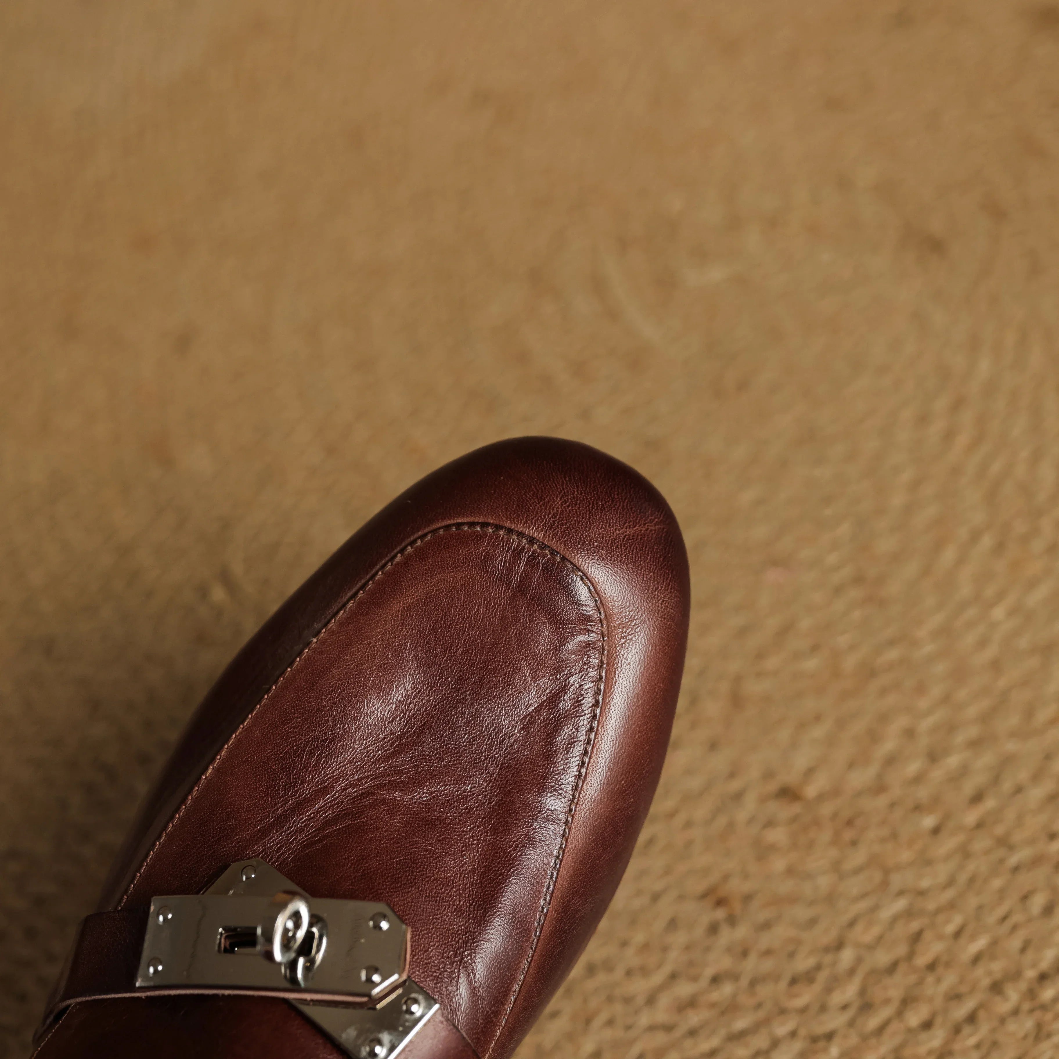 Carla Mules en Cuir Authentique