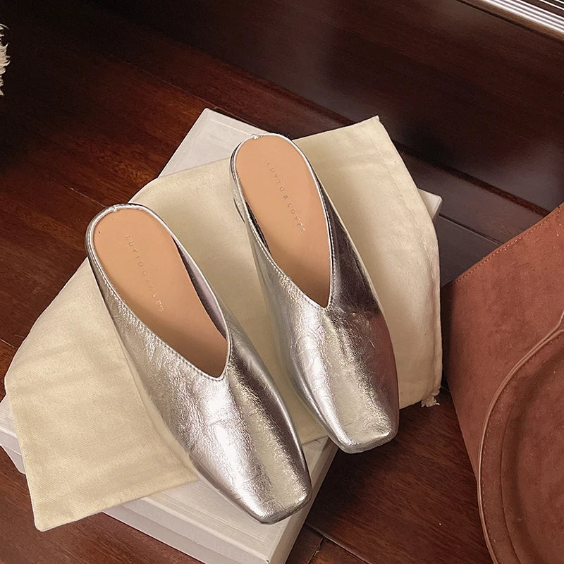 Lyra Slip-On Mules