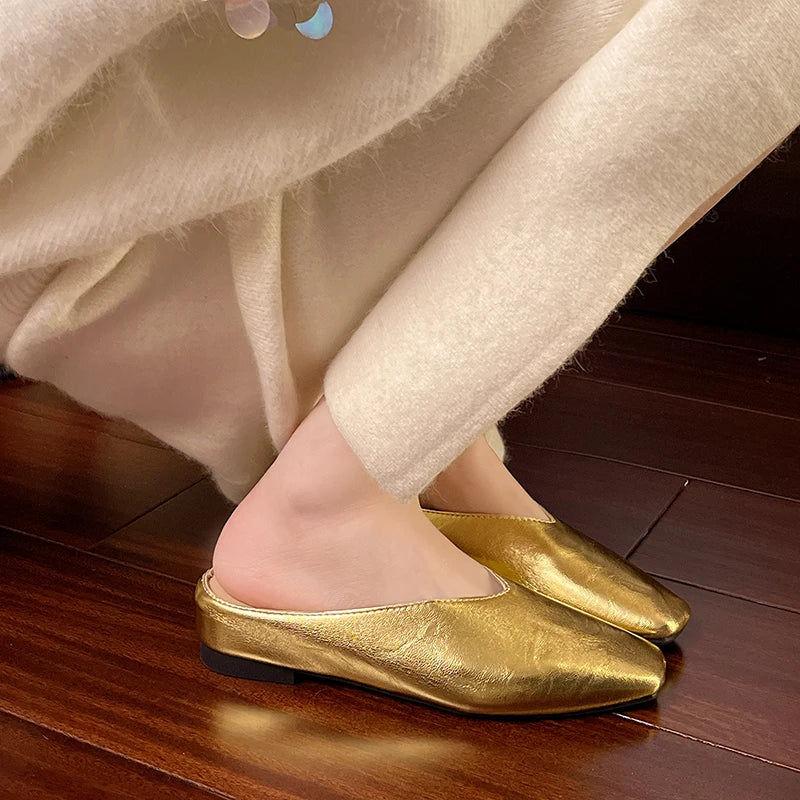 Lyra Slip-On Mules
