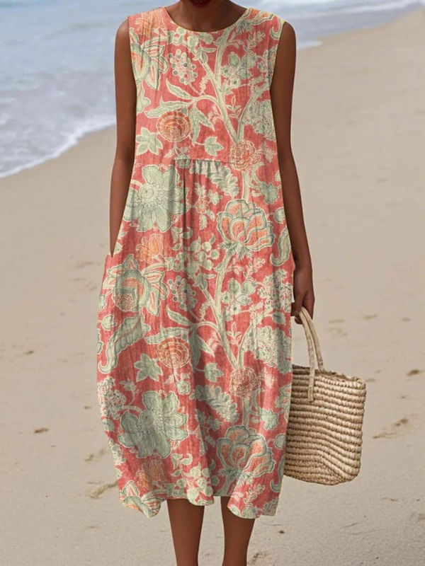 AliceLeon™ | Robe Midi Florale