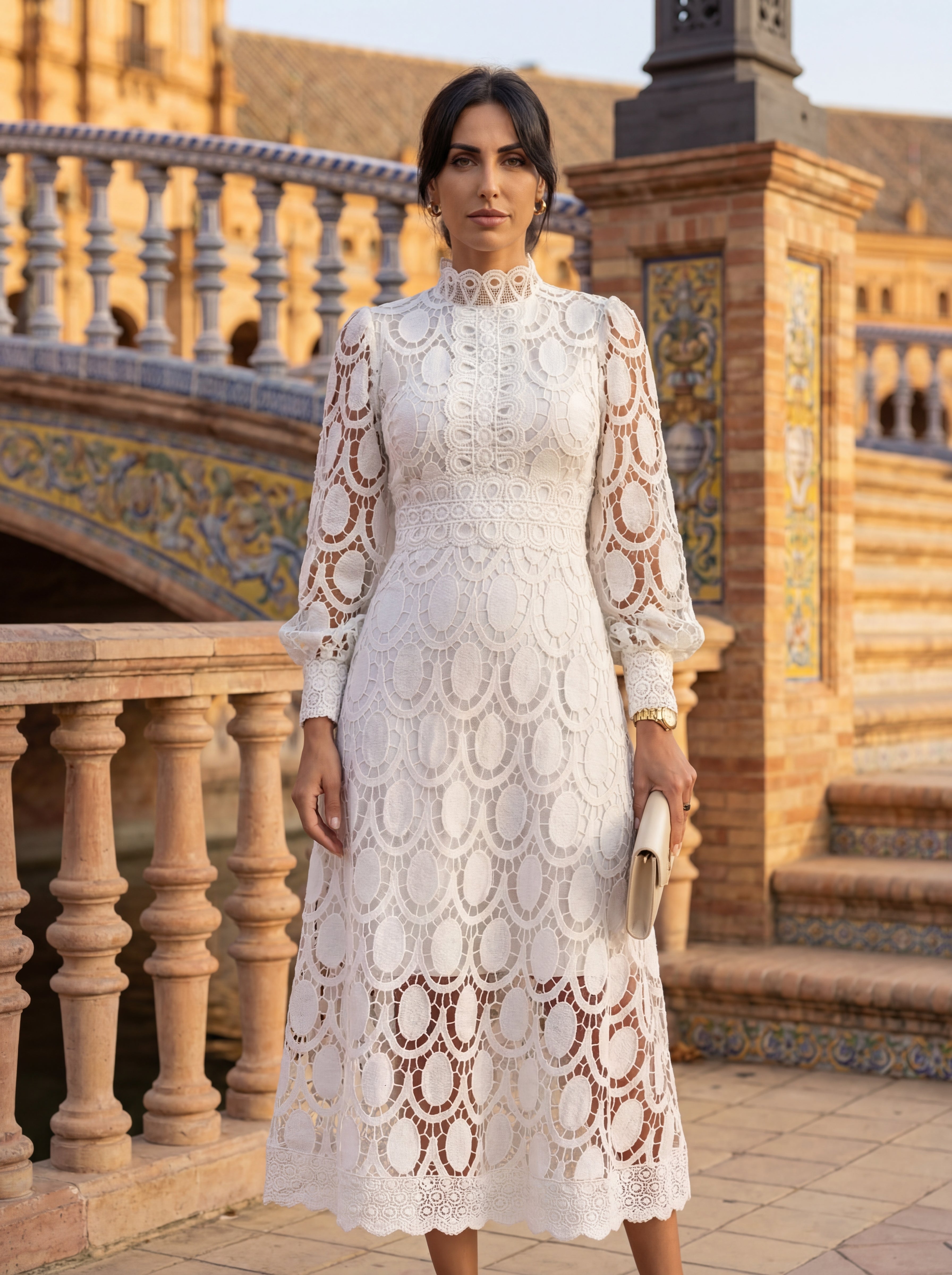 Carmona | Robe en dentelle