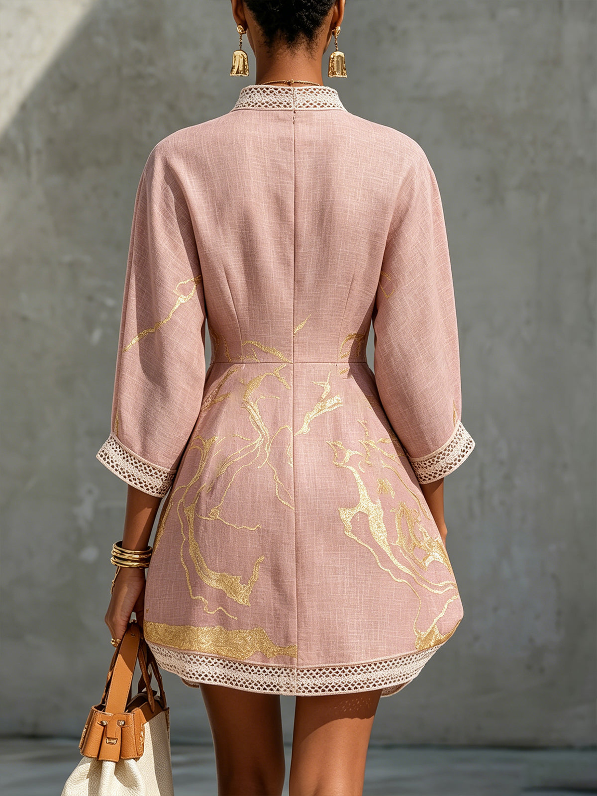 Ninon | Robe Mini Rose