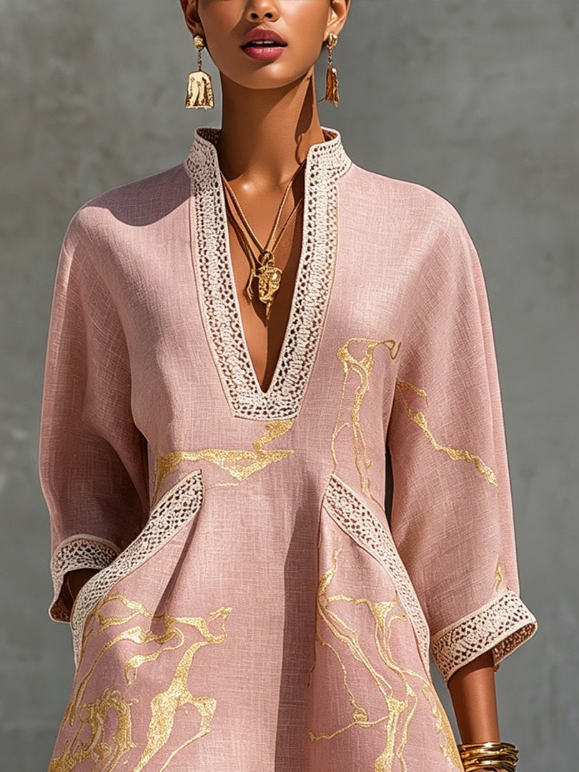 Ninon | Robe Mini Rose
