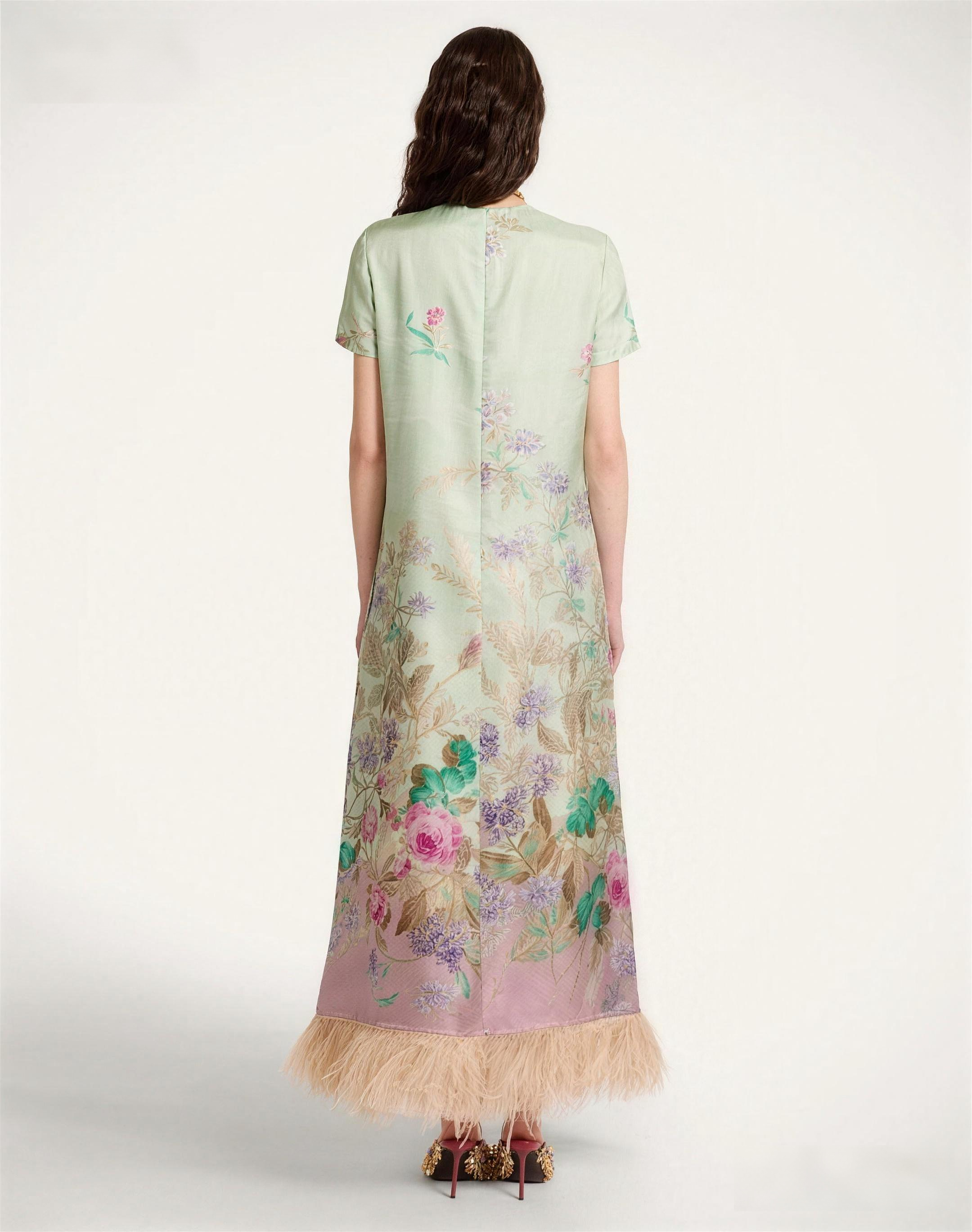 Maxi robe bohème florale