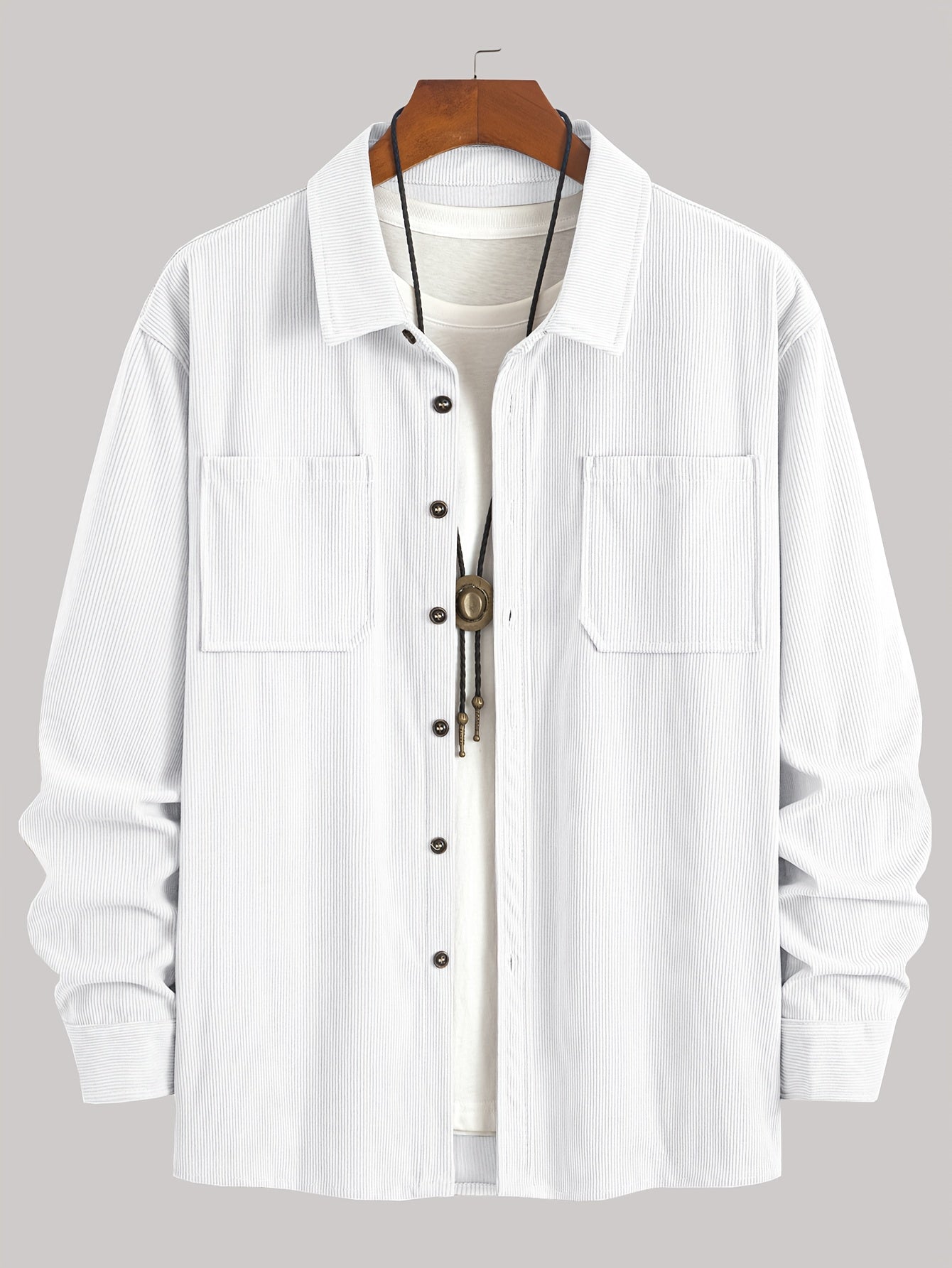 Bryce | Chemise d'extérieur texturée côtelée