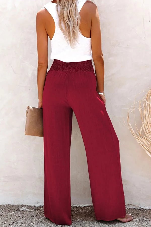 Confortable Pantalon Taille Haute