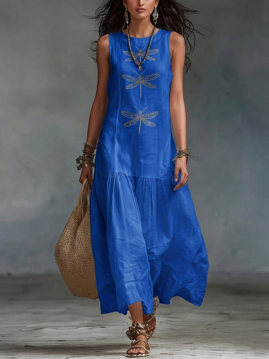 Genève Robe Maxi Sans Manches
