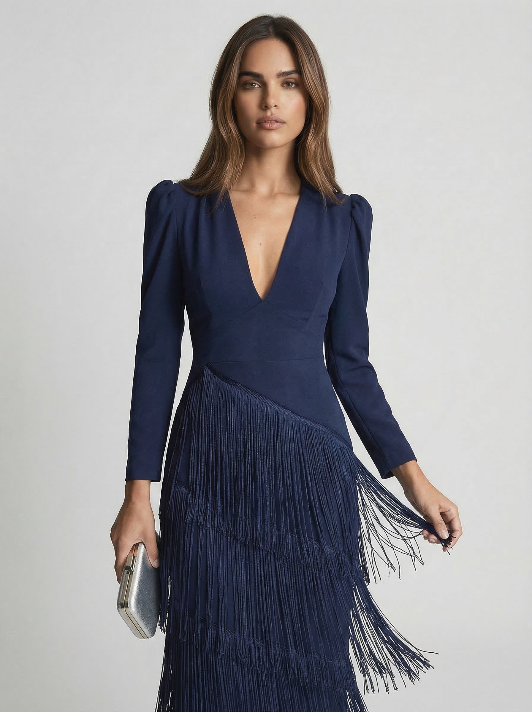 Salvia | Fringe Robe