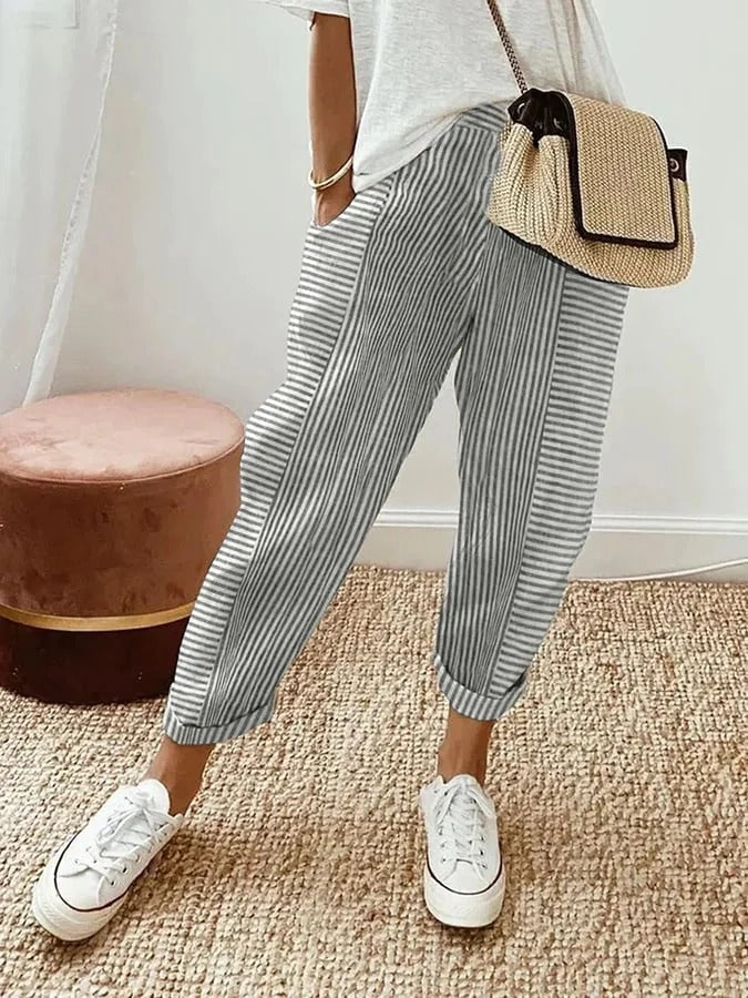 AliceLeon™ | Rayé Pants