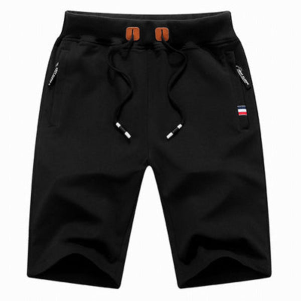 AliceLeon™ | Pantalon court en coton avec poches zippées