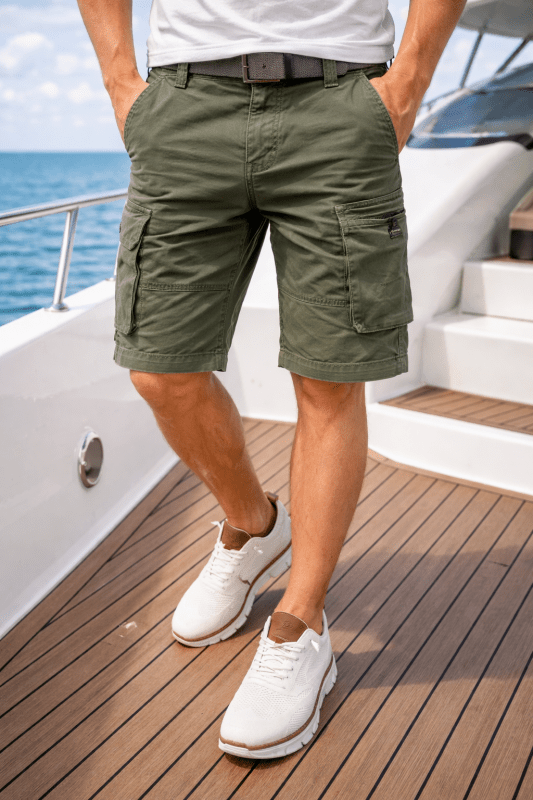 AliceLeon™ | Pantalon cargo court décontracté pour homme