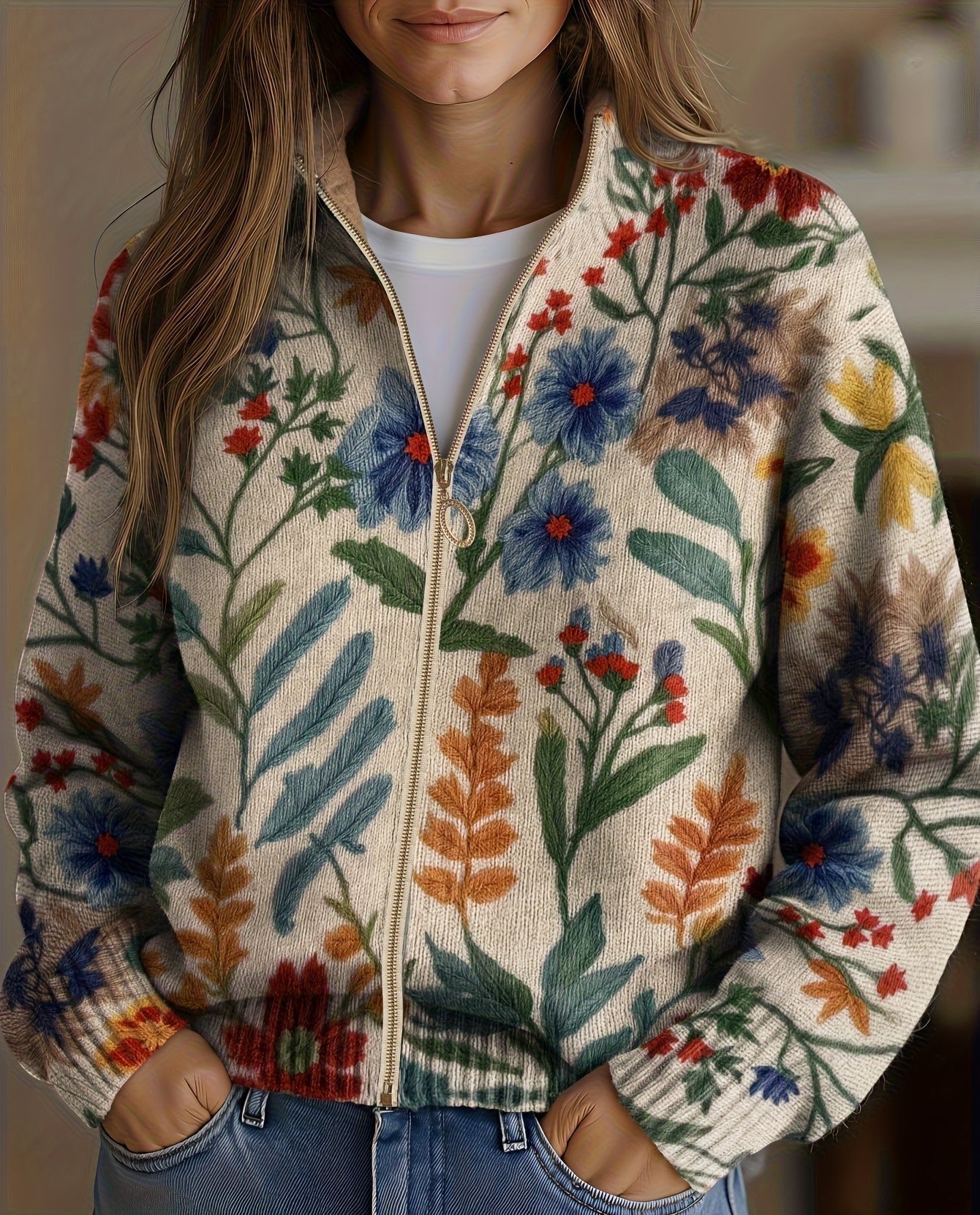 Tabitha | Cardigan Jardin Floral