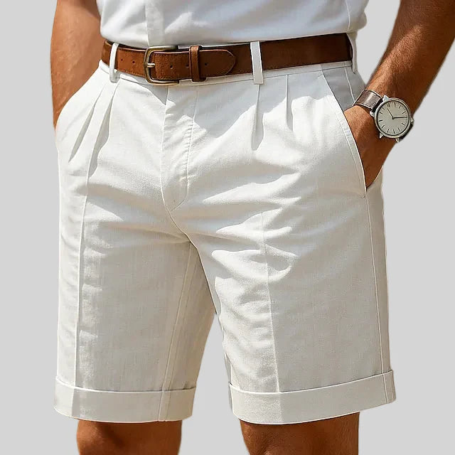 AliceLeon™ | Summer Short Plissé Chinos