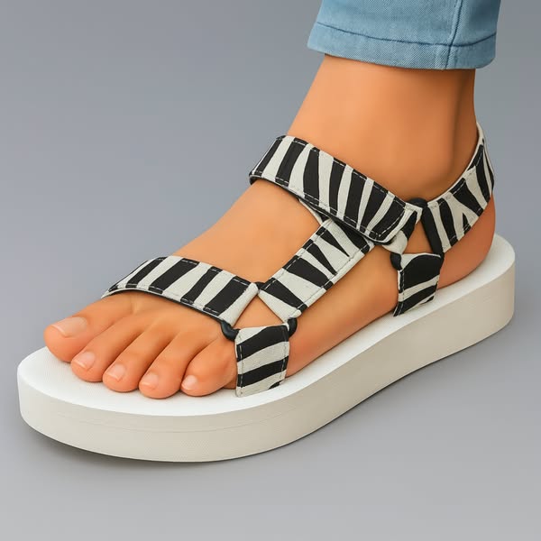 Corinne | Sandales Confortables avec Rembourrage de Soutien