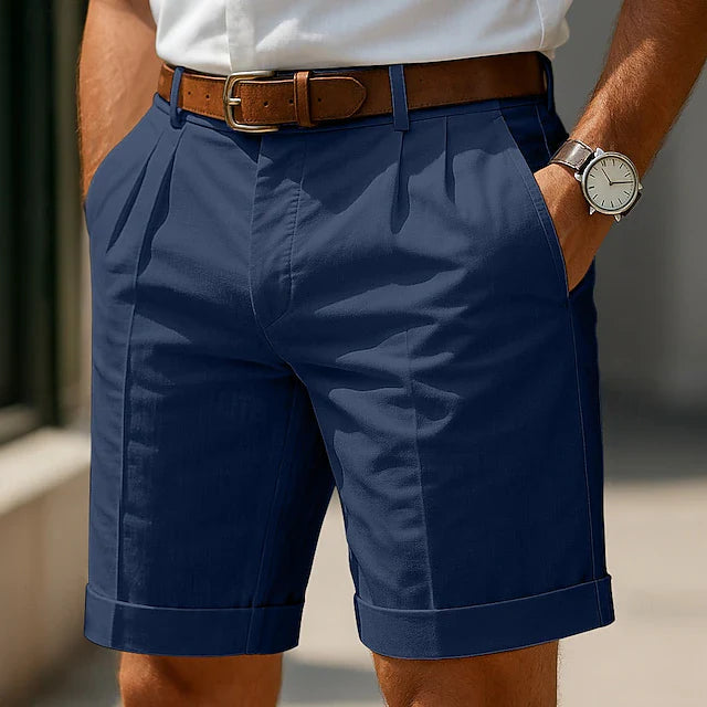 AliceLeon™ | Summer Short Plissé Chinos