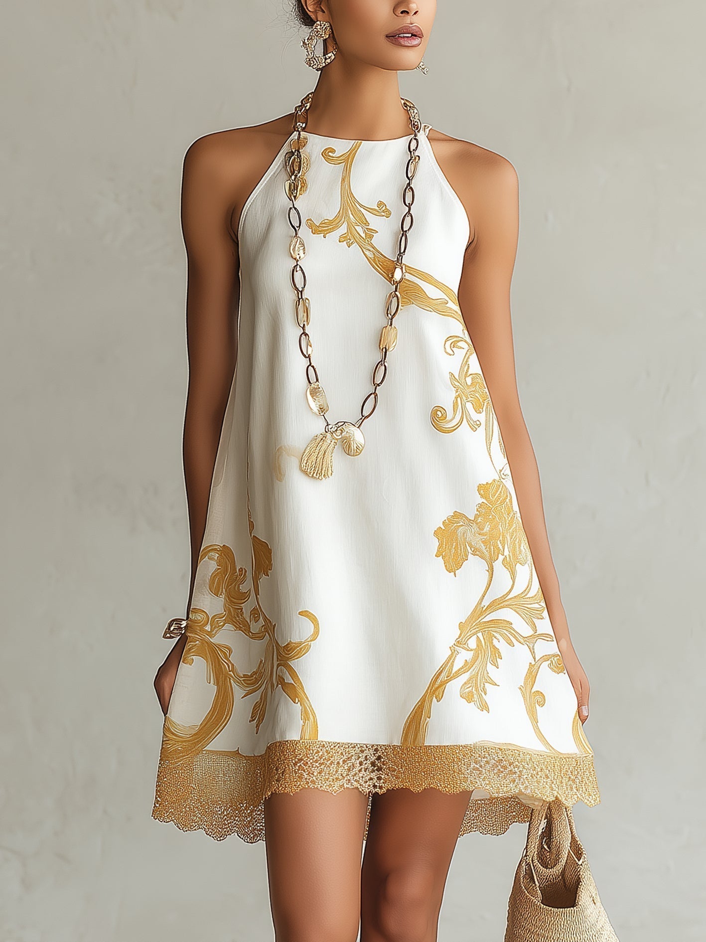 Héloïse | Robe Mini en Dentelle
