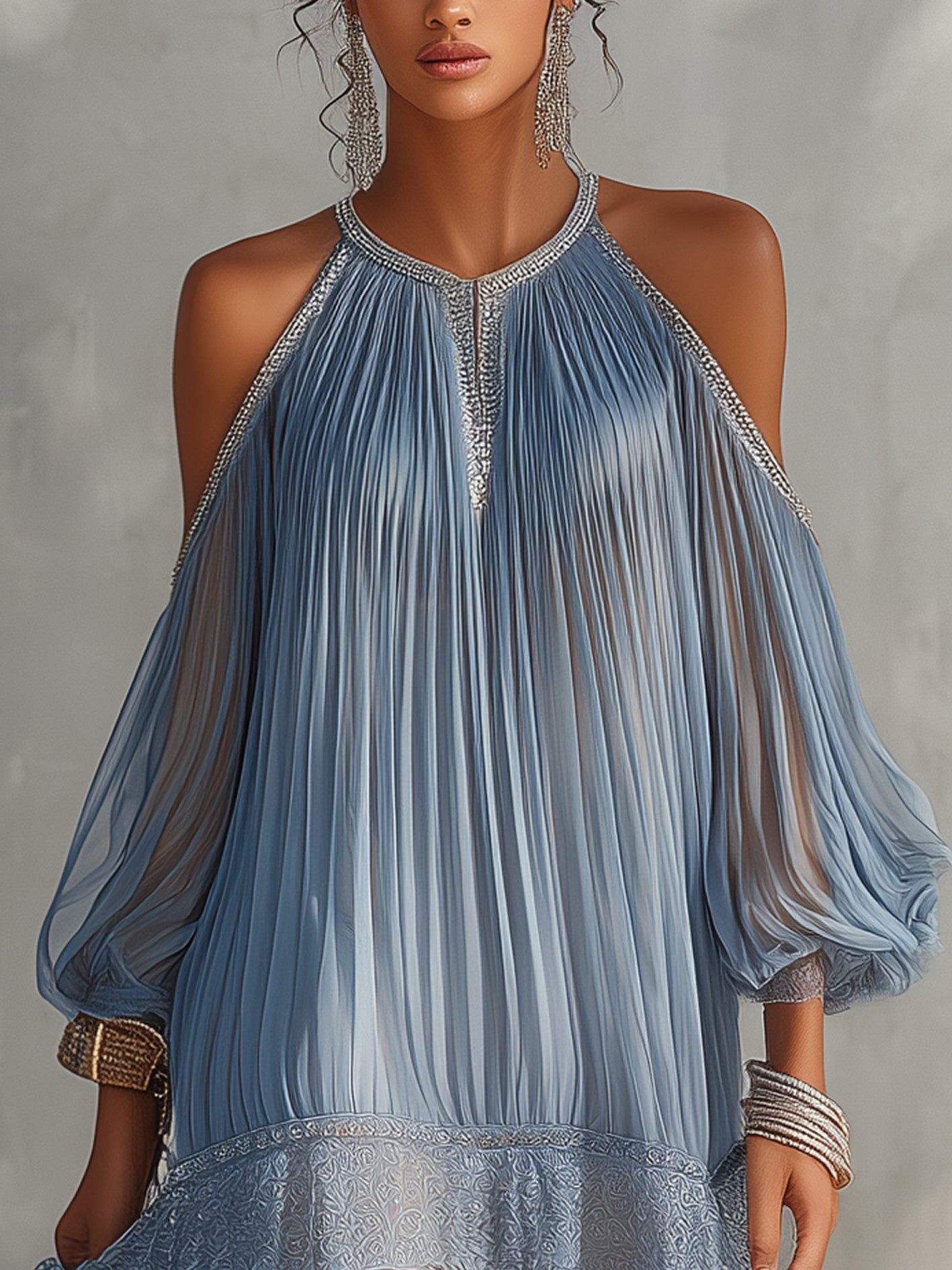 Séraphine | Robe Mini Épaules Dénudées