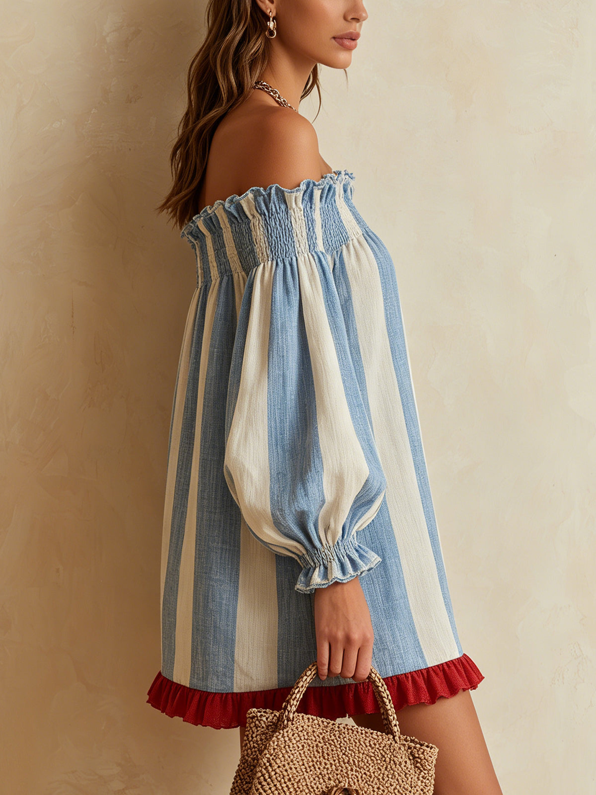 Ondine | Robe Mini Rayée