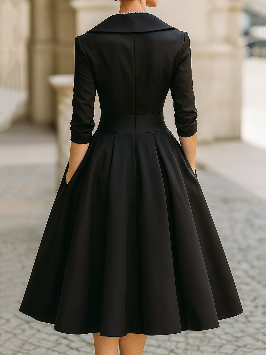 AliceLeon™ | Satin Midi Robe