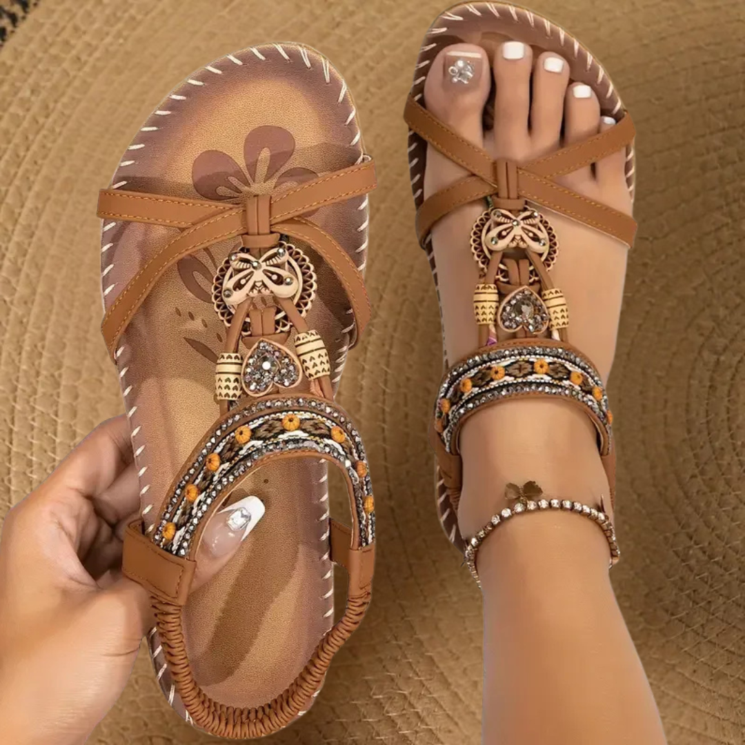 Hannah | Sandales Bohémiennes Confort