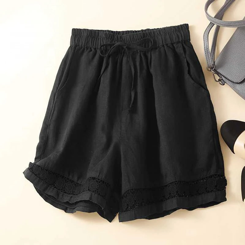 Décontractés Shorts à Motifs Floraux