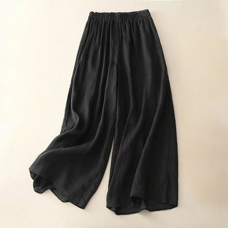 Pantalons Chic à Taille Décontractée
