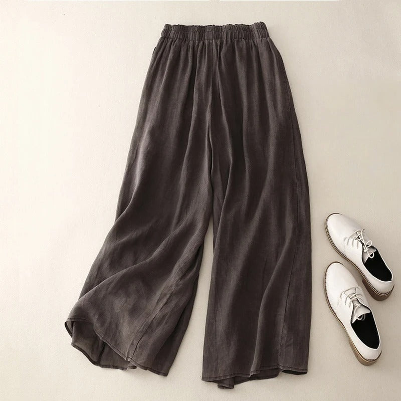 Pantalons Chic à Taille Décontractée