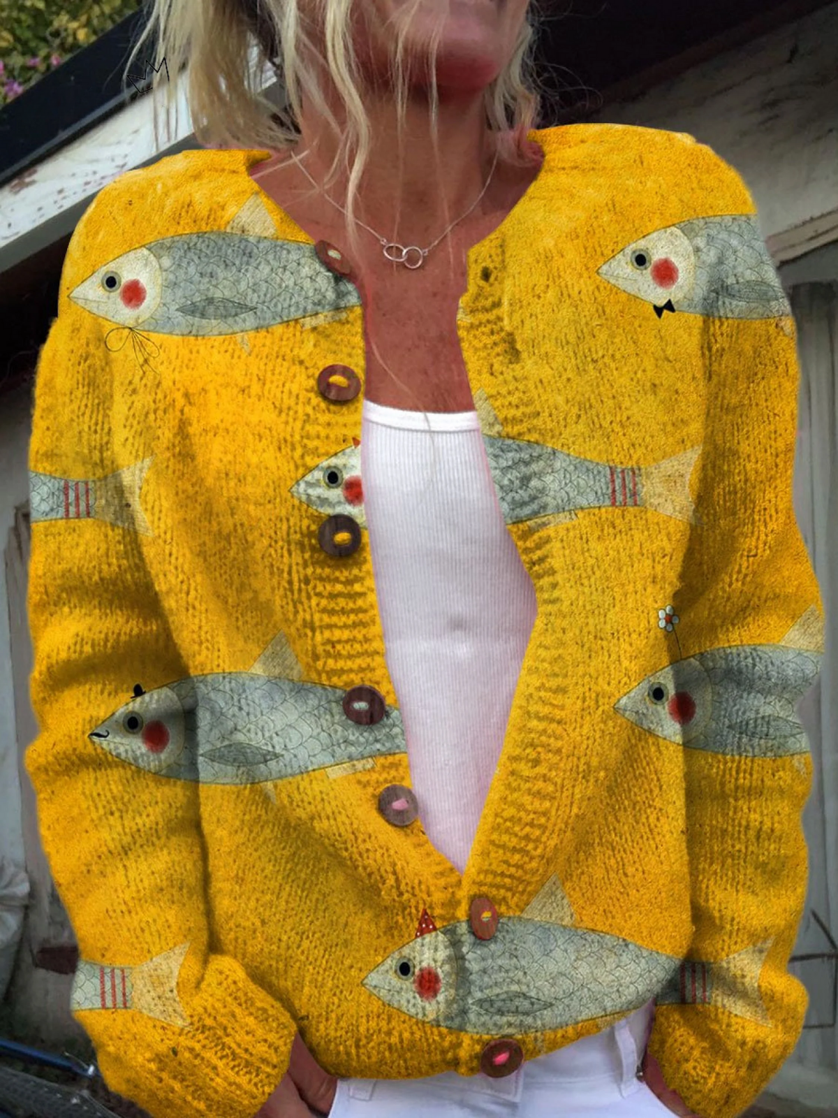 Anouk™ | Vintage Knit Cardigan