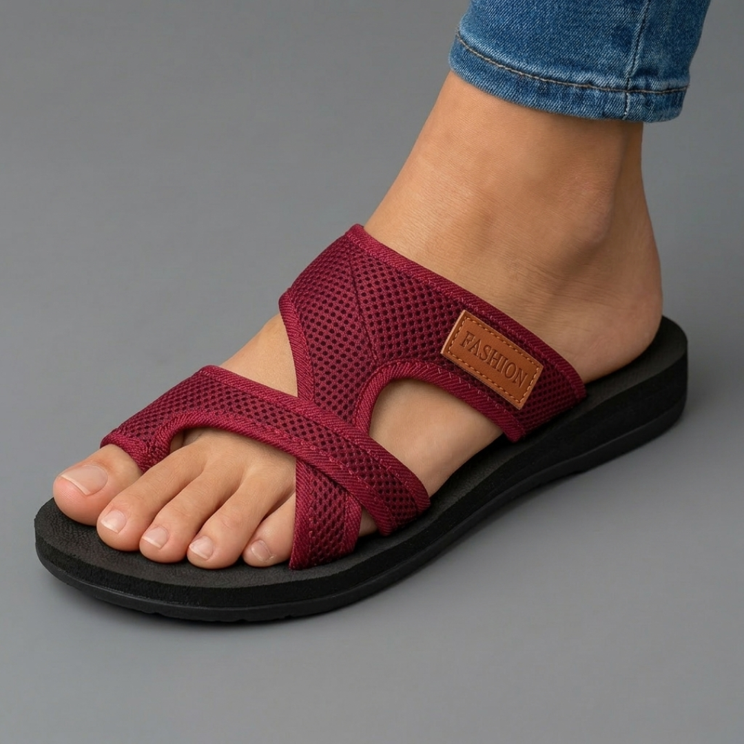 Nadette | Sandales Confortables à Semelle Rembourrée