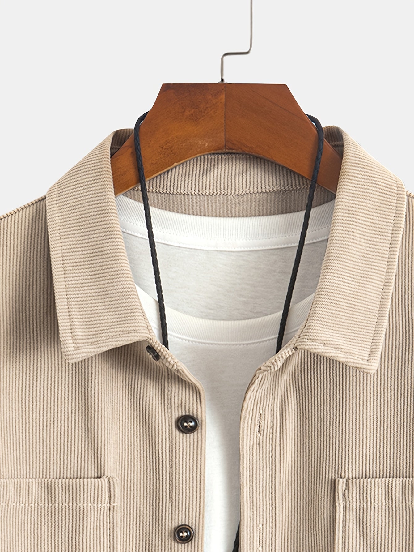 Bryce | Chemise d'extérieur texturée côtelée