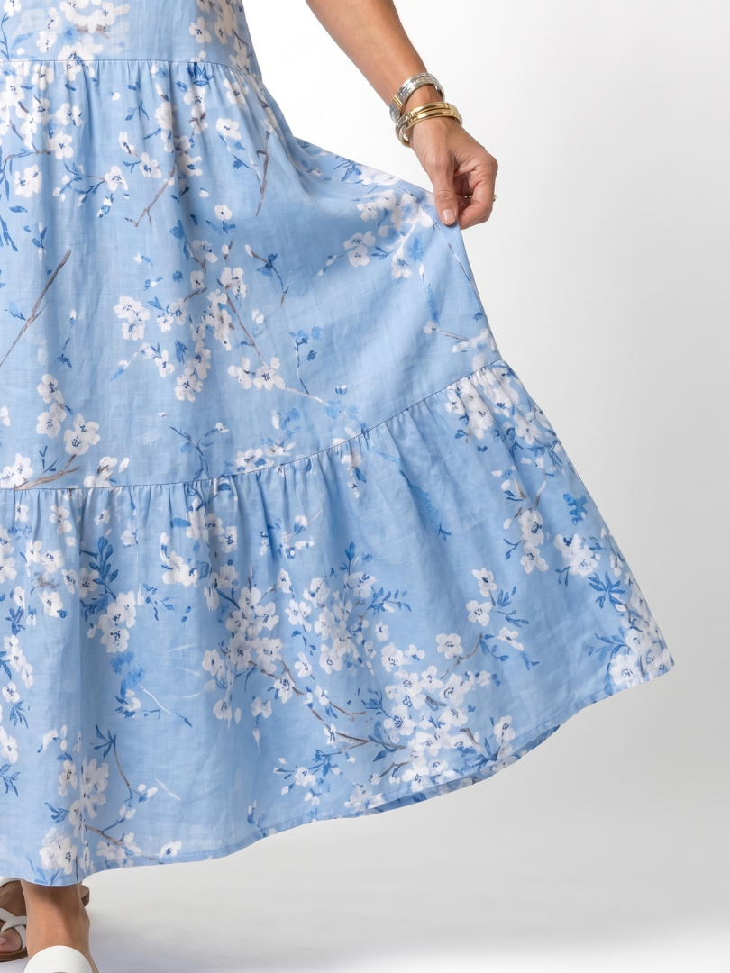 Alora | Robe midi florale