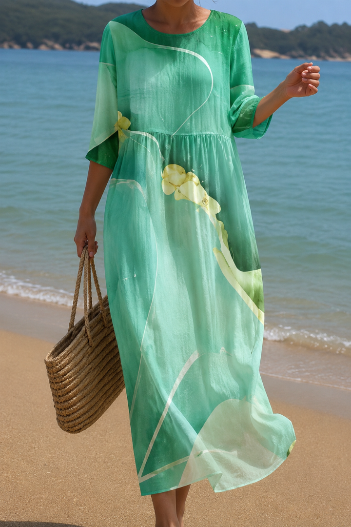 Emerald Breeze Harmony Dress
